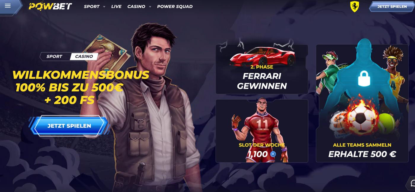 PowBet casino